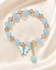 Aqua Butterfly Bracelet
